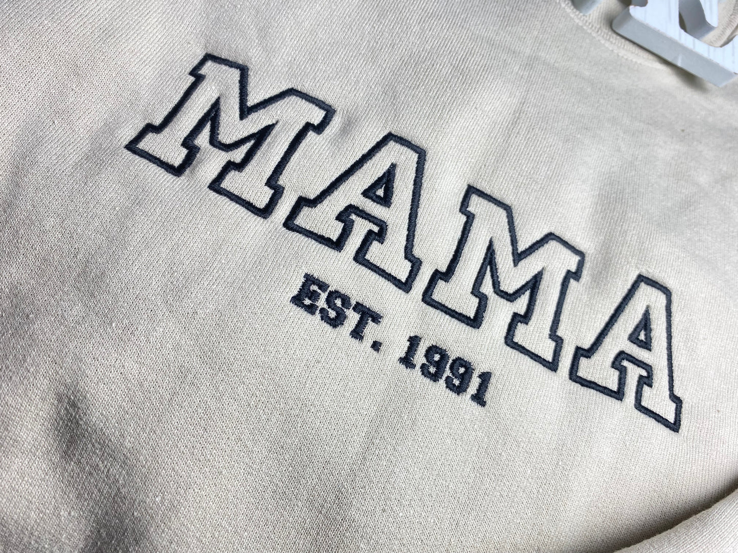 Mama / Papa Sweater | Pullover | Geschenk | Partnerlook | personalisiert | gestickt