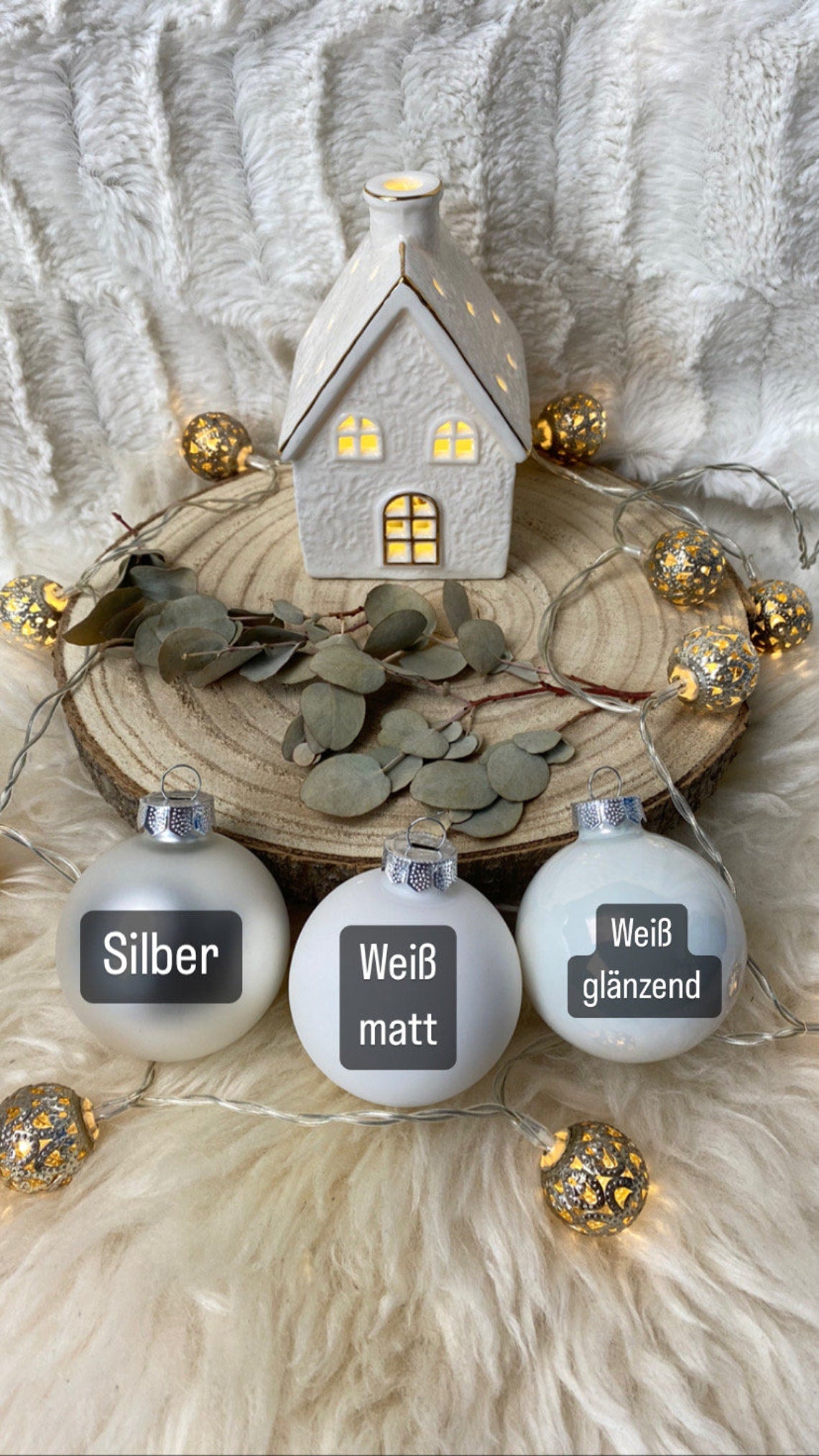 Weihnachtskugel mit Namen | Christbaumkugel personalisiert | personalisierte Weihnachtskugel aus Glas | Adventskalender