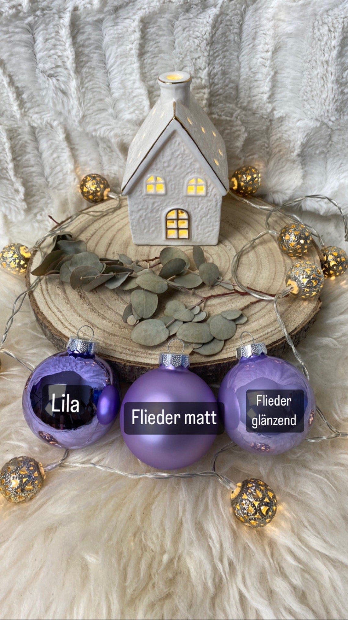 Weihnachtskugel mit Namen | Christbaumkugel personalisiert | personalisierte Weihnachtskugel aus Glas | Adventskalender