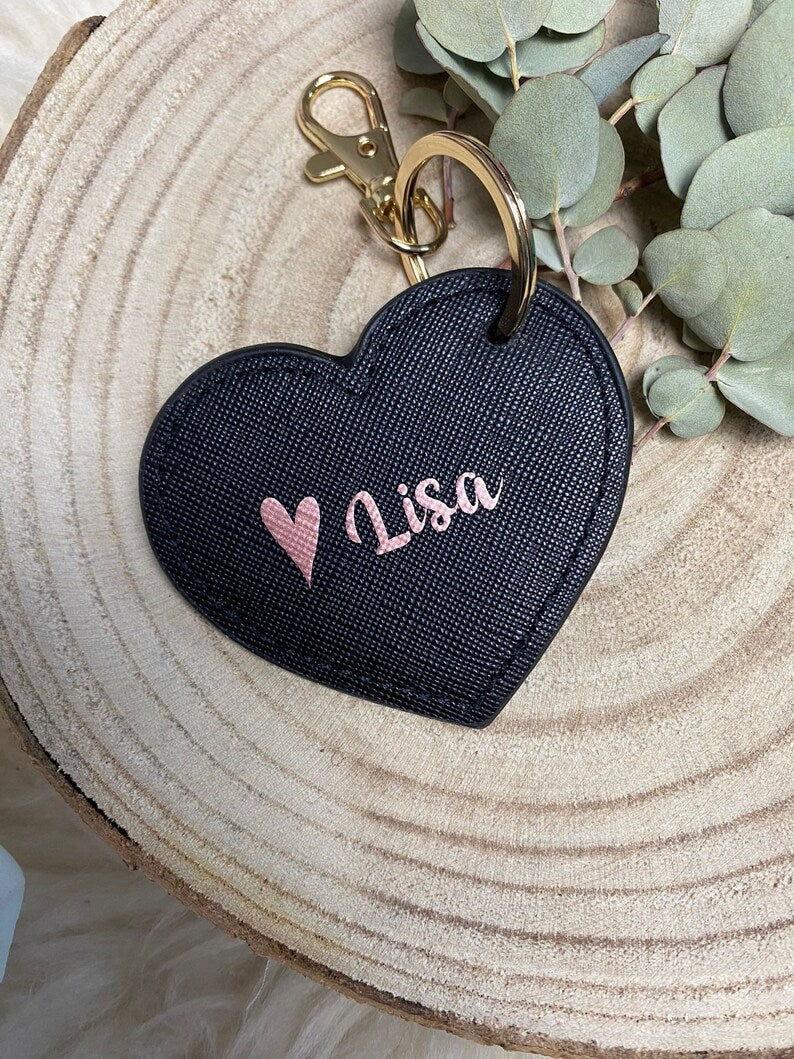 Personalisierter Anhänger | Herzschlüssenanhänger | personalisiert | Anhänger | Herz | Beste Mama | Beste Oma | Best Mom | Baby | Geschenk