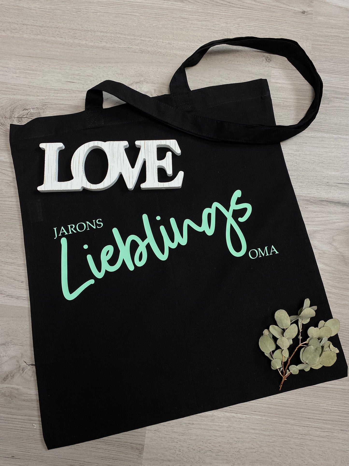LIEBLINGS Tasche | personalisierte Tragetasche | Oma | Opa | Onkel | Tante | etc.