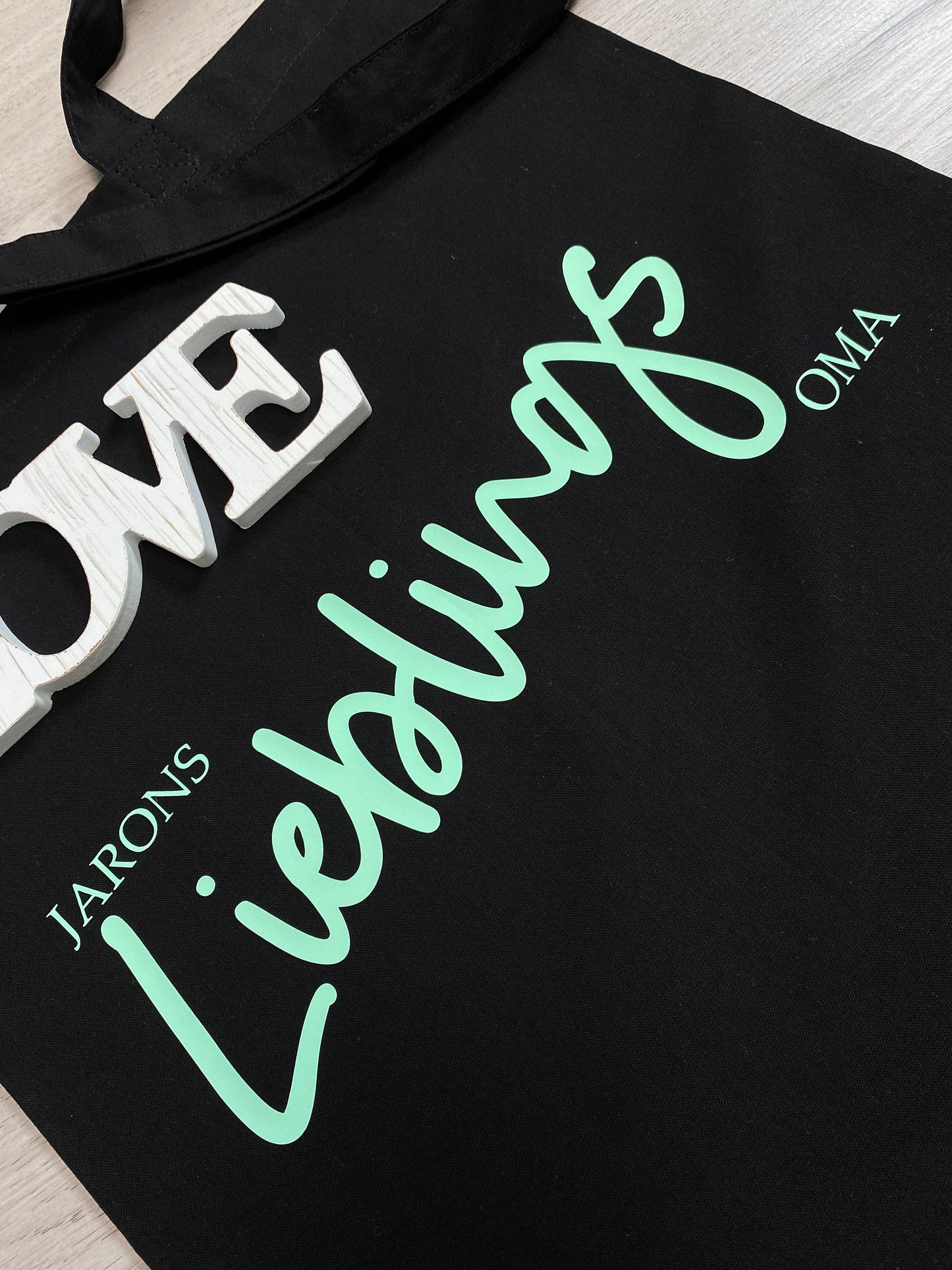 LIEBLINGS Tasche | personalisierte Tragetasche | Oma | Opa | Onkel | Tante | etc.