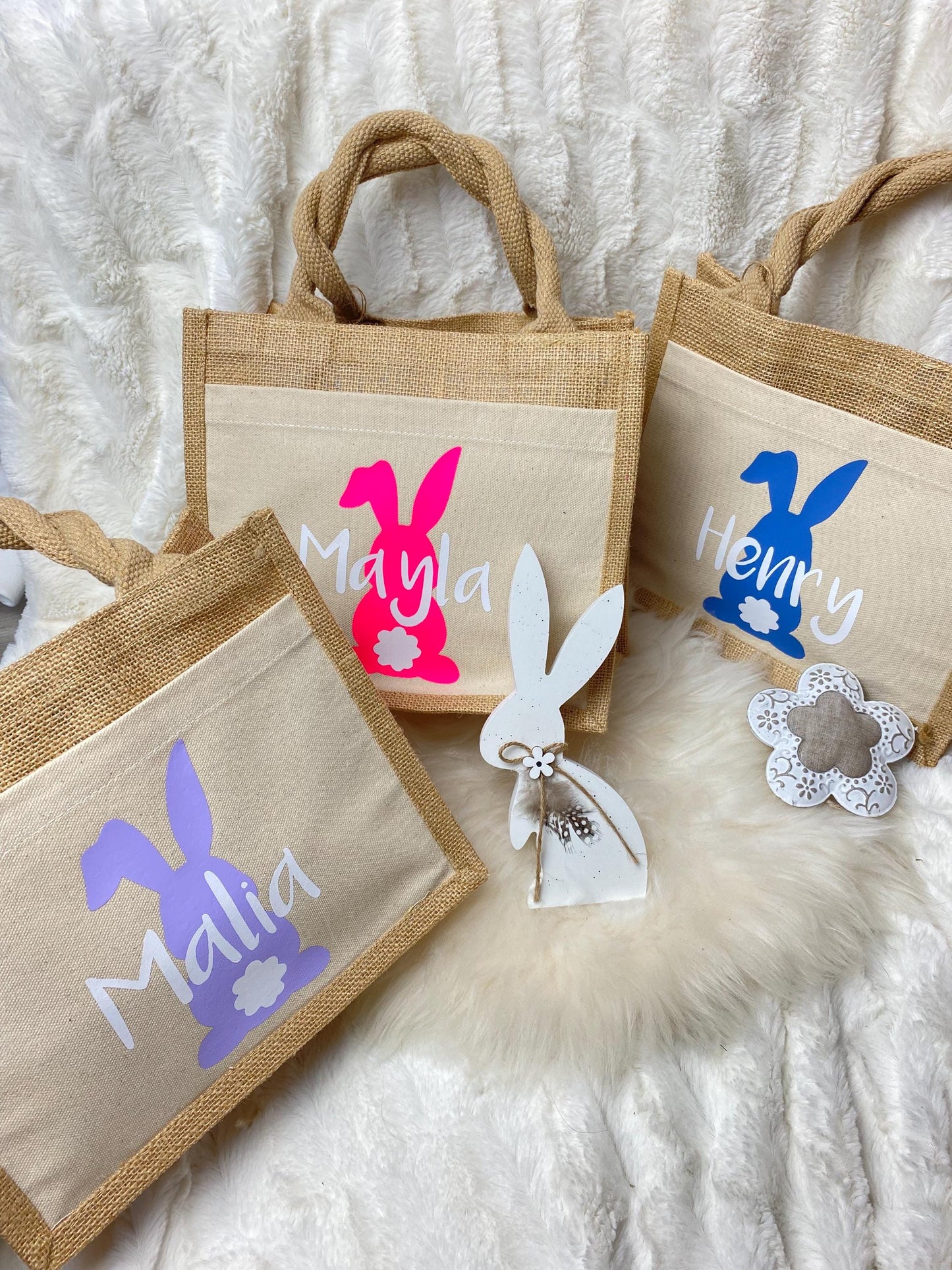 Ostertasche | Jutetasche Ostern | Ostern Geschenk | Ostern personalisiert | Ostern Kinder | Geschenk Ostern Kinder