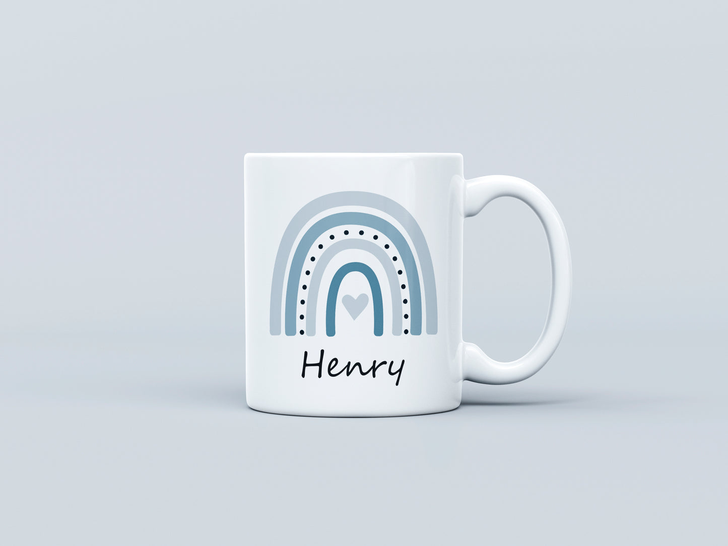 Tasse mit Name | Tasse personalisiert | Tasse mit Wunschname | Regenbogen Tasse | Geschenk