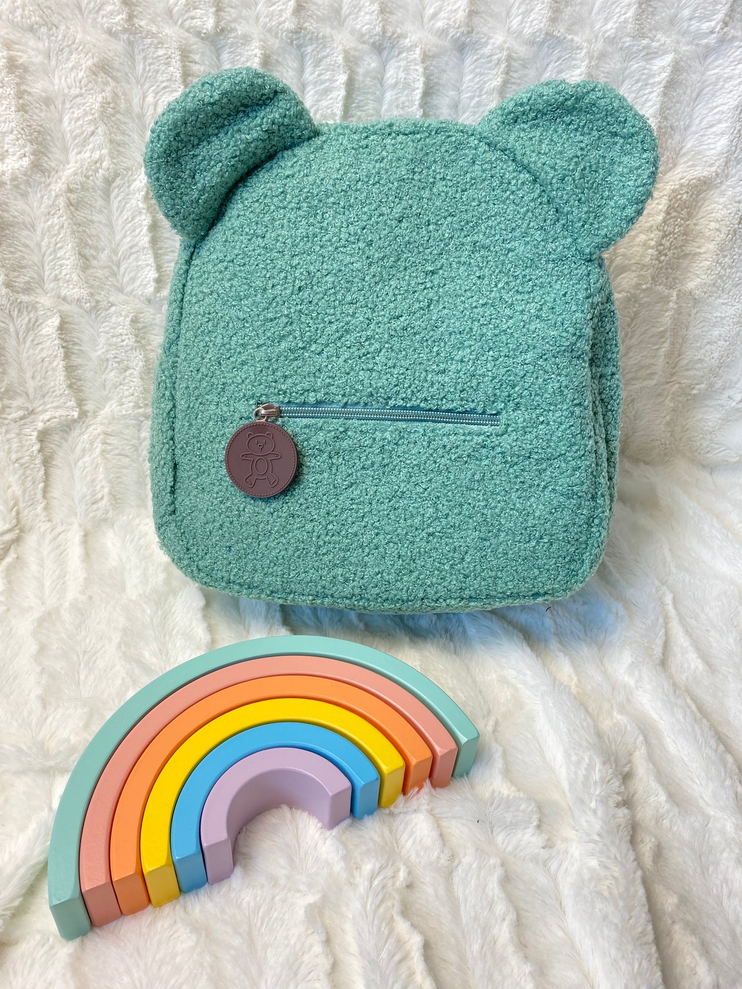 Kinder Rucksack | mit Name | Teddyrucksack | Teddyohren | personalisiert | Gesckenk | Kita | Kindergarten | Baby | Krippe | Geburt | Sport