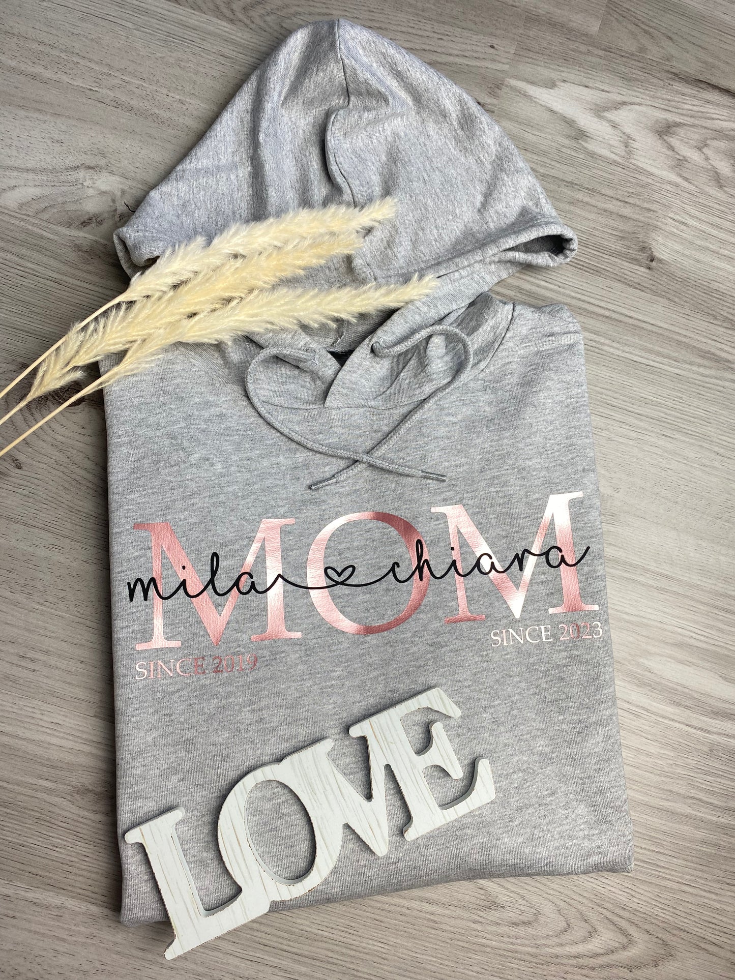 Mama Hoodie | Mom Hoodie Kindernamen | personalisiertes Muttertagsgeschenk | personalisierter Mom Hoodie | MOM Hoodie