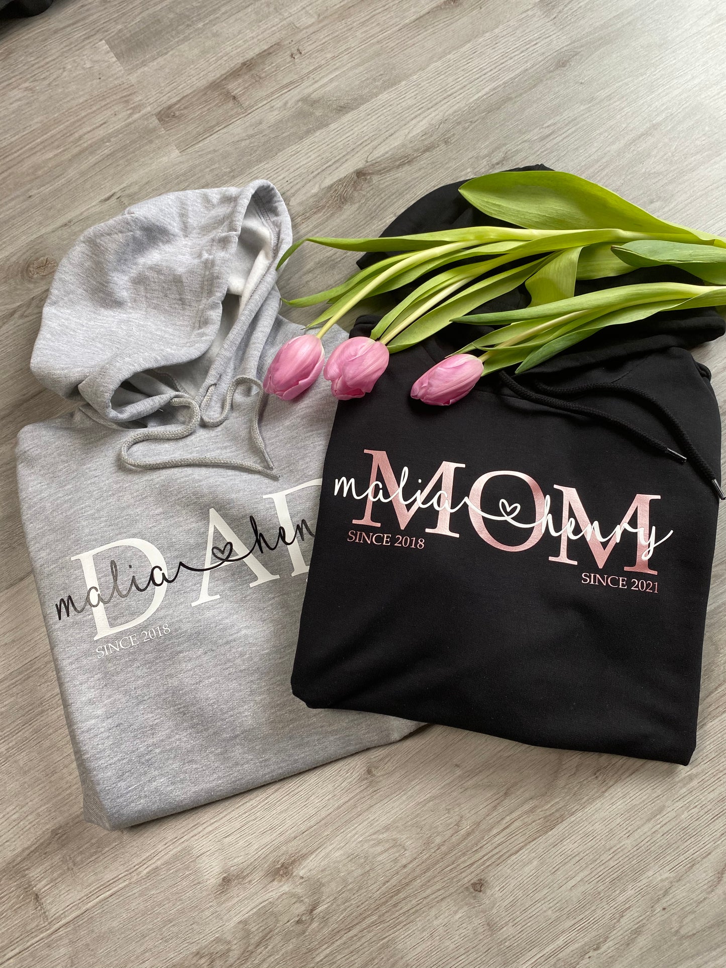 Mama Hoodie | Mom Hoodie Kindernamen | personalisiertes Muttertagsgeschenk | personalisierter Mom Hoodie | MOM Hoodie