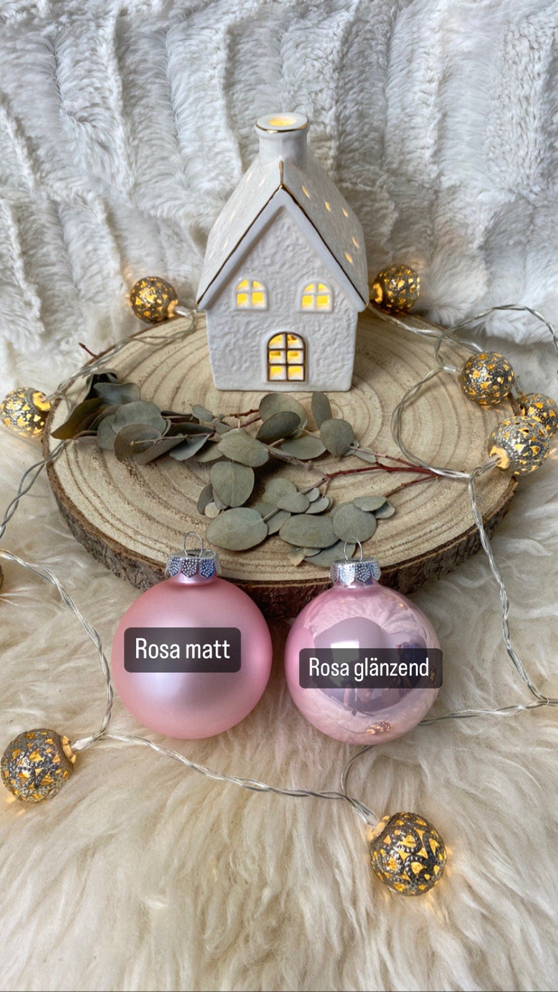 Weihnachtskugel mit Namen | Christbaumkugel personalisiert | personalisierte Weihnachtskugel aus Glas | Adventskalender