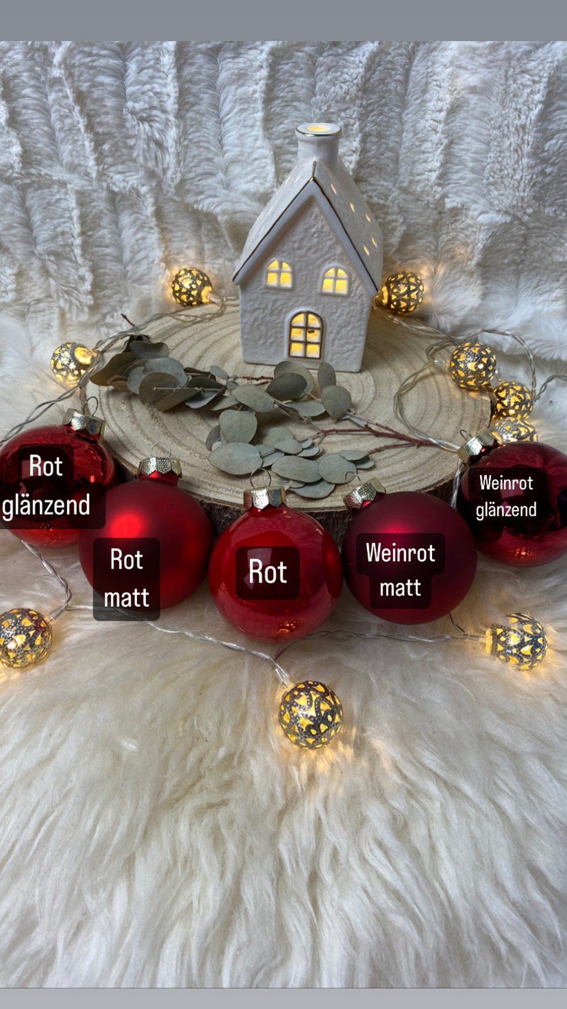 Weihnachtskugel mit Namen | Christbaumkugel personalisiert | personalisierte Weihnachtskugel aus Glas | Adventskalender