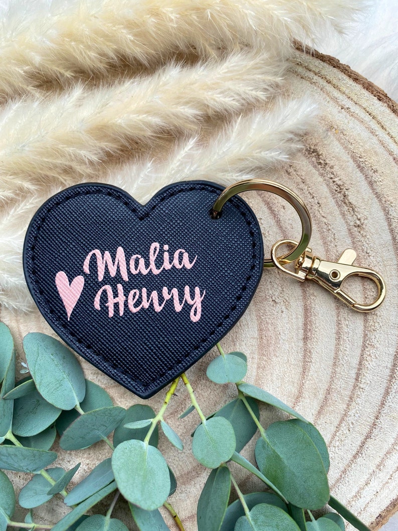 Personalisierter Anhänger | Herzschlüssenanhänger | personalisiert | Anhänger | Herz | Beste Mama | Beste Oma | Best Mom | Baby | Geschenk