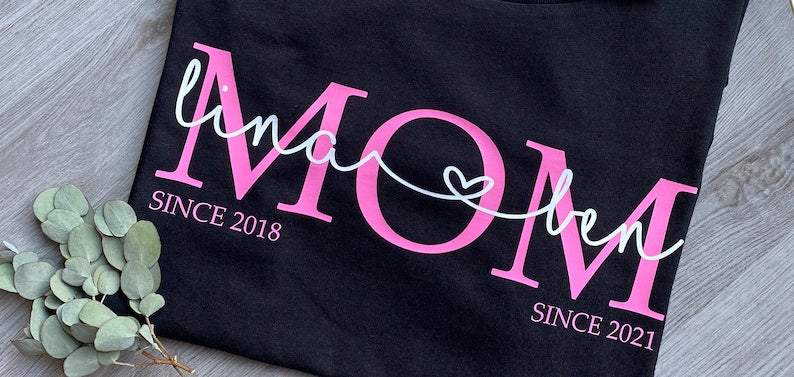 Mama Hoodie | Mom Hoodie Kindernamen | personalisiertes Muttertagsgeschenk | personalisierter Mom Hoodie | MOM Hoodie