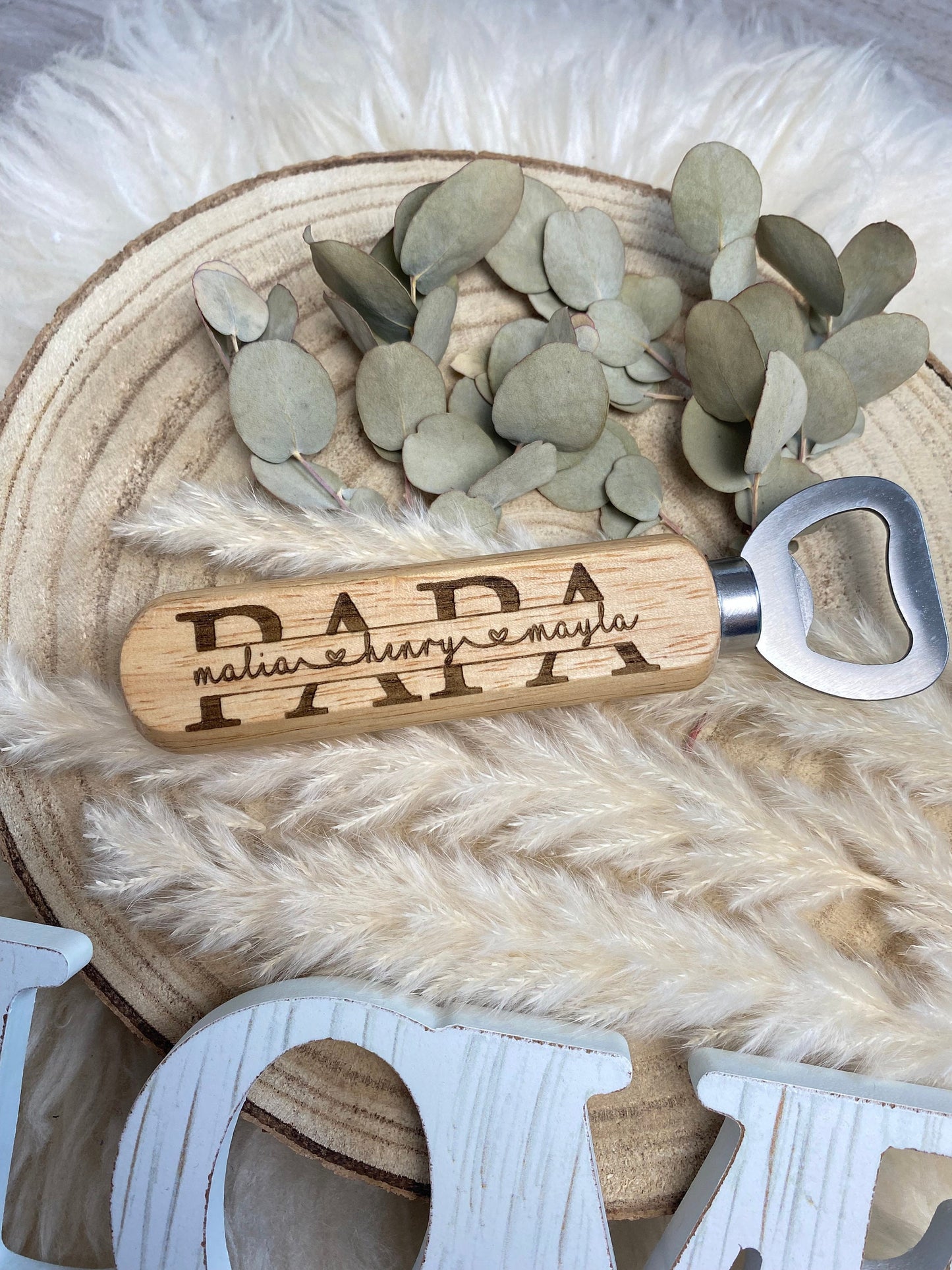 Bieröffner | personalisiert | Flaschenöffner | personalisierter Flaschenöffner | mit Wunschgravur | Männer | Papa | Opa | Geschenk | Geburt
