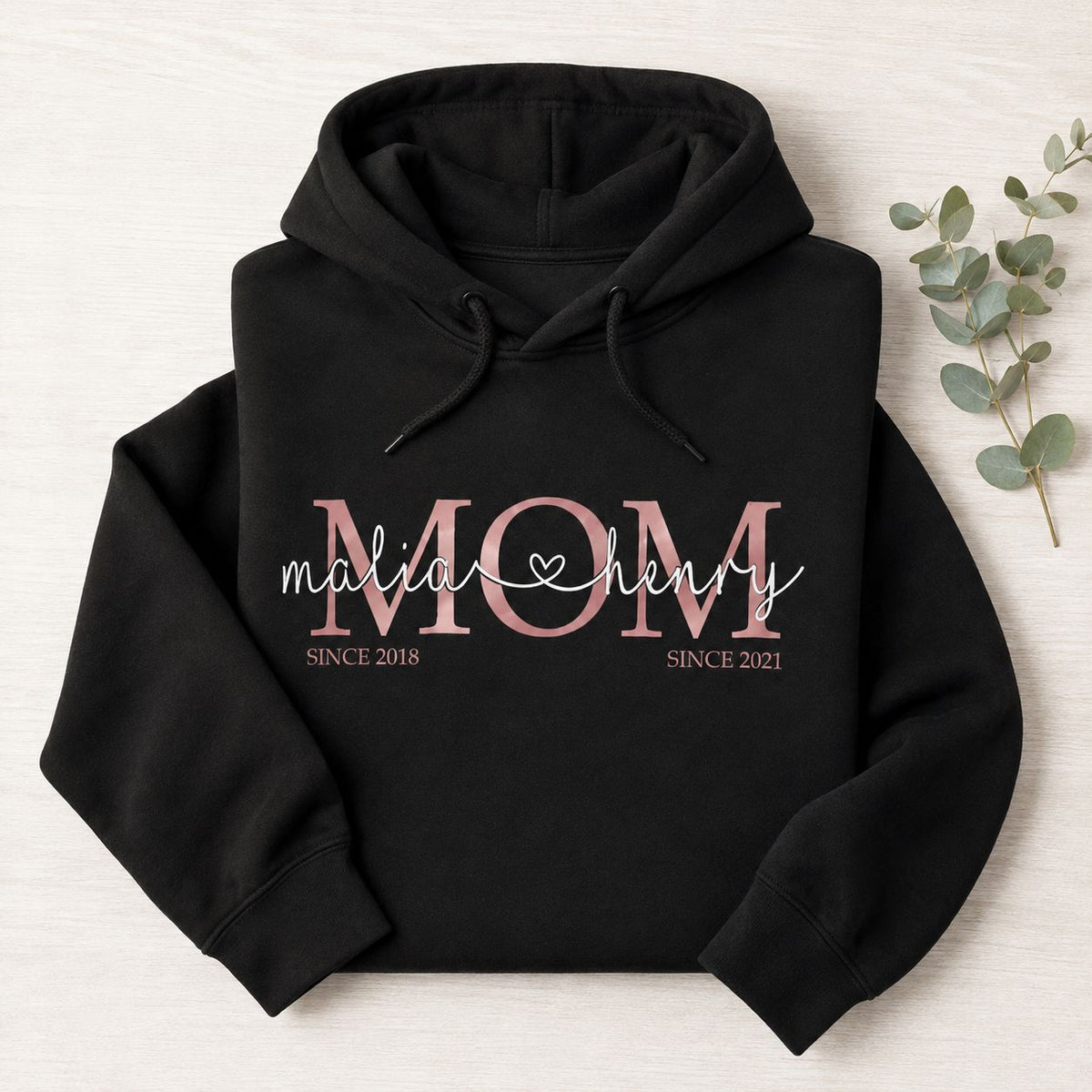 Mama Hoodie | Mom Hoodie Kindernamen | personalisiertes Muttertagsgeschenk | personalisierter Mom Hoodie | MOM Hoodie